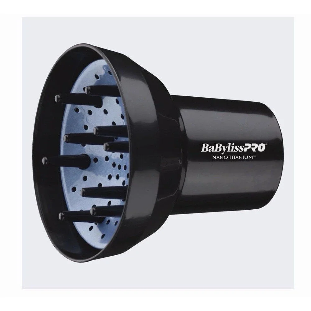 New BaBylissPRO Nano Titanium Universal Finger Diffuser Reduce Frizz Quick Style